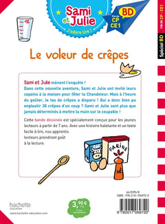 Sami et Julie BD : Le voleur de crêpes