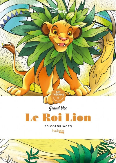 Grand bloc coloriages Roi Lion