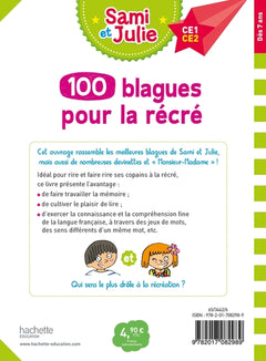 100 blagues de Sami et Julie, pour la récré