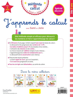 J'apprends le calcul avec Sami et Julie