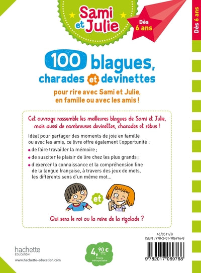 Sami et Julie 100 blagues, charades et devinettes Tome 1