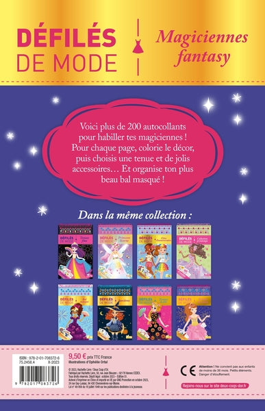 Magiciennes fantasy - bloc à spirale