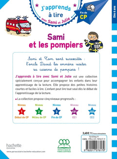 Sami et Julie CP Niveau 3 Sami et les pompiers