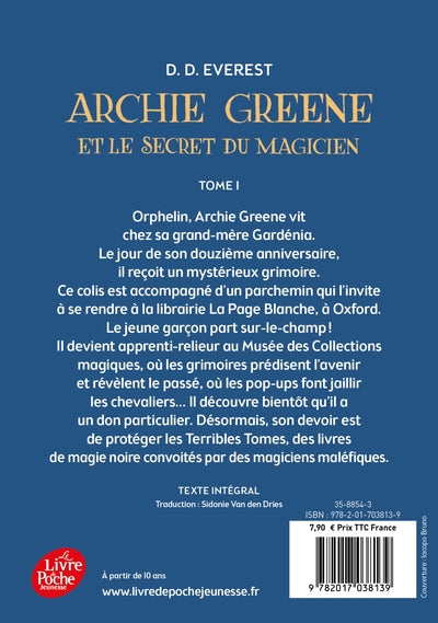 Archie Greene et le secret du magicien - Tome 1