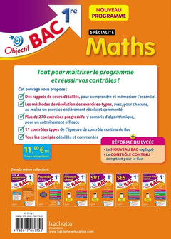 Objectif Bac spécialité Maths 1re