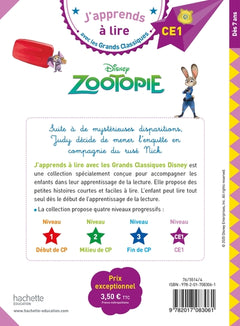 Disney - Zootopie, CE1