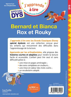 Disney - Bernard et Bianca / Rox et Rouky - Spécial DYS (dyslexie)
