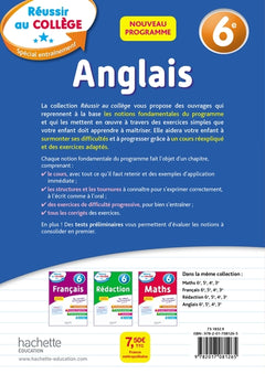 Réussir Au Collège Anglais 6e