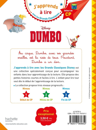 Disney - Dumbo, CP Niveau 1