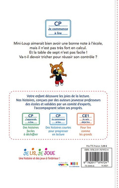 Premières lectures CP2 Mini-Loup - Tricher ou ne pas tricher ?