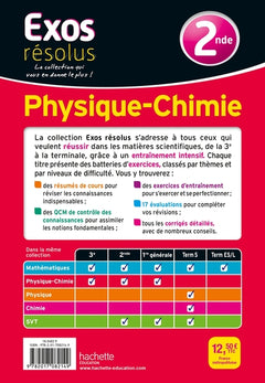 Exos résolus physique-chimie 2nde