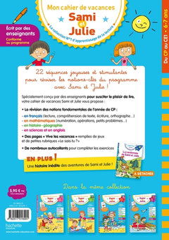 Sami et Julie - Du CP au CE1 - Cahier de vacances 2025