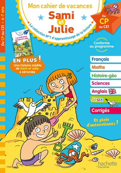 Sami et Julie - Du CP au CE1 - Cahier de vacances 2025