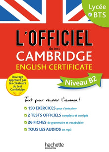Le guide officiel du test Cambridge English Certificate (Niveau B2)