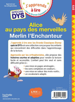 Disney - Alice au pays des merveilles / Merlin l'Enchanteur - Spécial DYS