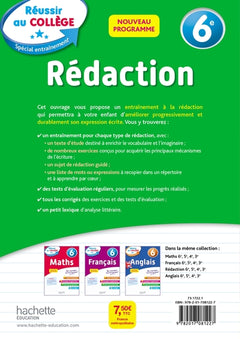 Réussir au collège - Rédaction 6e