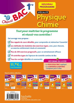 Objectif Bac Spécialité Physique Chimie 1ère