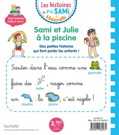 Sami et Julie à la piscine