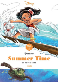 Grands Blocs coloriages Disney Summer time