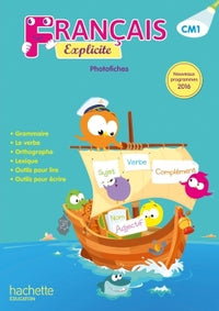 français explicite cm1 - photofiches