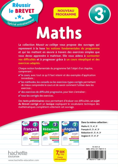 Réussir au collège - Maths 3e