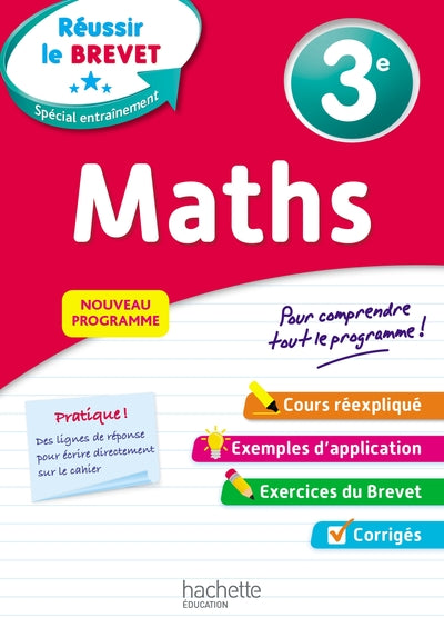 Réussir au collège - Maths 3e