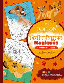 Le Roi Lion - Coloriages Magiques - Trompe-l'oeil
