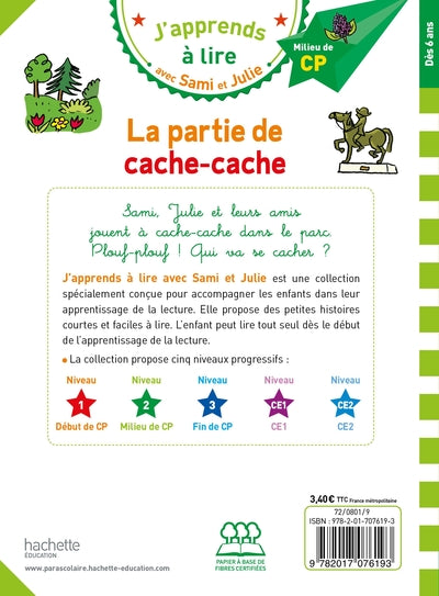 Sami et Julie CP Niveau 2 La partie de cache-cache