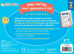 Mes cartes pour apprendre à lire avec Léon le hérisson