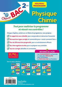 Objectif Bac Physique Chimie 2nde