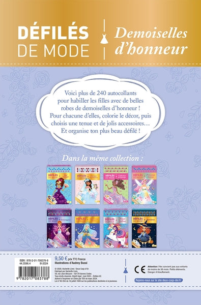 Demoiselles d'honneur - bloc à spirale