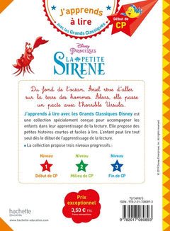 Disney - La Petite Sirène, CP Niveau 1