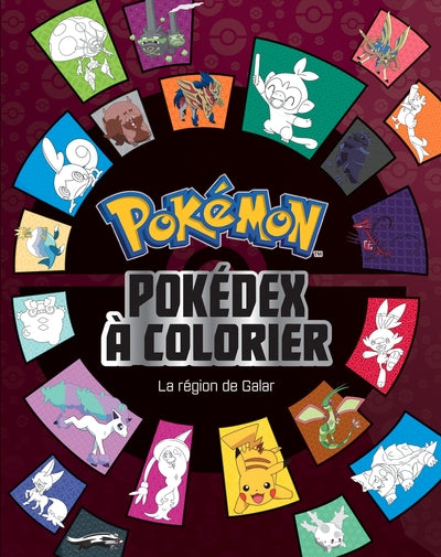 Pokédex à colorier - La région de Galar