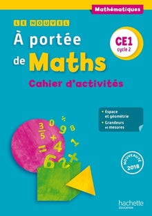 Le Nouvel A portée de maths CE1 - Cahier élève
