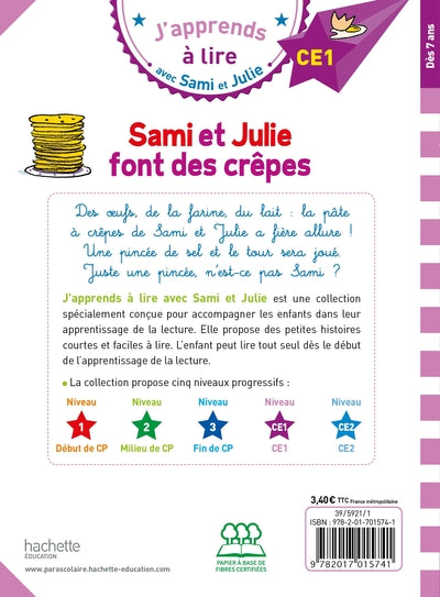 Sami et Julie font des crêpes