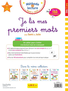 Je lis mes premiers mots avec Sami et Julie