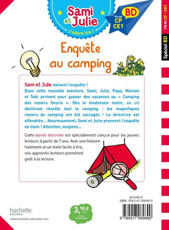Sami et Julie BD : Enquête au camping