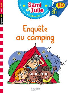 Sami et Julie BD : Enquête au camping