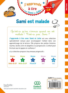 Sami et Julie CP Niveau 1 Sami est malade