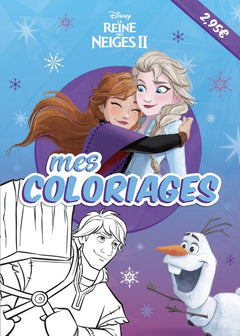 La reine des neiges 2 - Mes coloriages