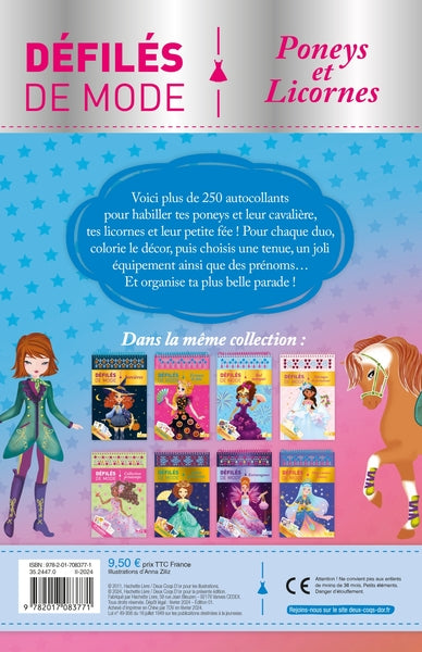 Poneys et licornes - Bloc spirale