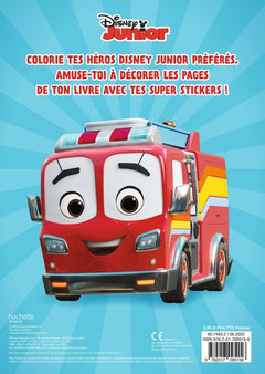 DISNEY JUNIOR - Mes Coloriages avec stickers