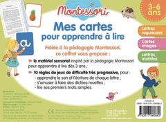 Montessori mes cartes pour apprendre à lire 3-6 ans
