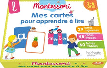 Montessori mes cartes pour apprendre à lire 3-6 ans