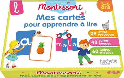 Montessori mes cartes pour apprendre à lire 3-6 ans