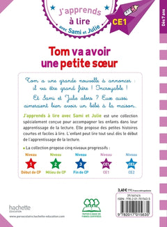 Sami et Julie CE1 Tom va avoir une petite soeur