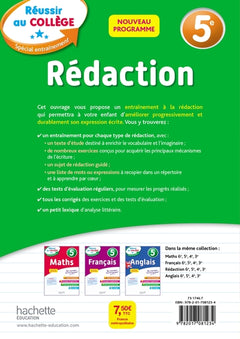 Réussir au collège - Rédaction 5e