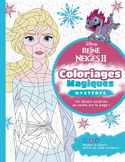 La reine des neiges 2 - Coloriages magiques - Mystères