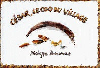 César le coq du village
