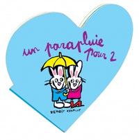 Amoureux parapluie pour 2